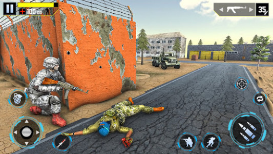 اسکرین شات بازی Real Commando Shooter: FPS Shooting Games Free 3D 1