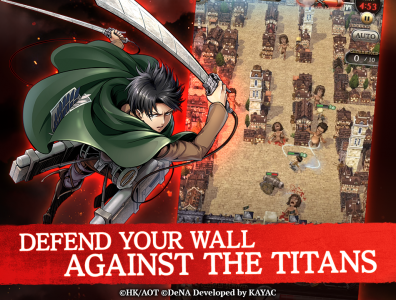 اسکرین شات بازی Attack on Titan TACTICS 2