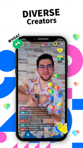 اسکرین شات برنامه Pococha - Go live with friends 3