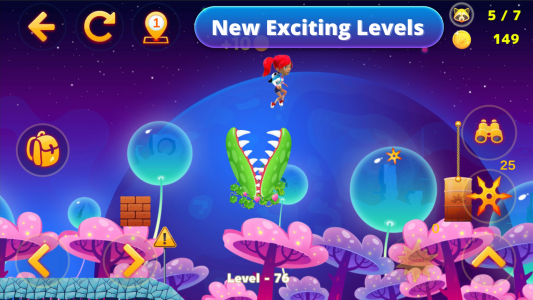 اسکرین شات بازی Adventure Platform Tricky Liza 2