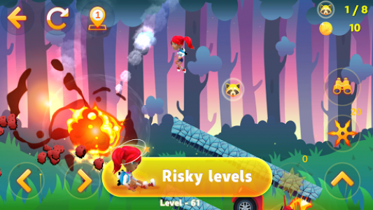 اسکرین شات بازی Tricky Liza: Adventure Platformer Game Offline 2D 3