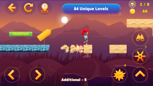 اسکرین شات بازی Adventure Platform Tricky Liza 5