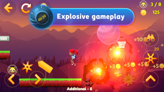 اسکرین شات بازی Tricky Liza: Adventure Platformer Game Offline 2D 1