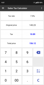 اسکرین شات برنامه ClevCalc - Calculator 8