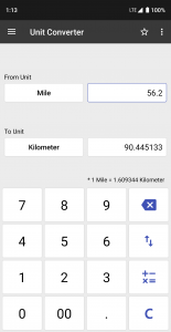 اسکرین شات برنامه ClevCalc - Calculator 4