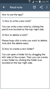 اسکرین شات 3 برنامه ClevNote - Notepad, Checklist