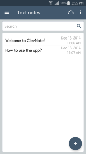اسکرین شات 2 برنامه ClevNote - Notepad, Checklist