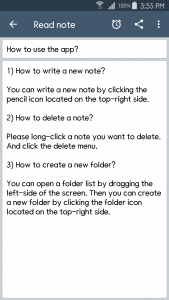 اسکرین شات 3 برنامه ClevNote - Notepad, Checklist