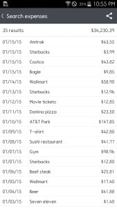 اسکرین شات 4 برنامه ClevMoney - Personal Finance