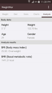 اسکرین شات 7 برنامه WeightWar - Weight Tracker