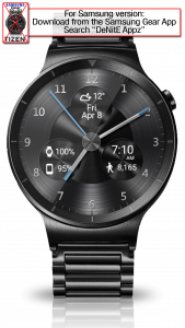 اسکرین شات 7 برنامه Black Metal HD Watch Face