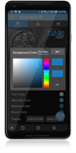 اسکرین شات 6 برنامه Black Metal HD Watch Face