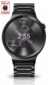 اسکرین شات 7 برنامه Black Metal 2 HD Watch Face