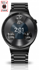 اسکرین شات 6 برنامه Black Metal 2 HD Watch Face