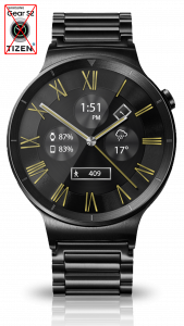 اسکرین شات 8 برنامه Classic Black HD Watch Face