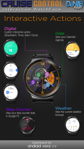 اسکرین شات 3 برنامه Cruise Control HD Watch Face