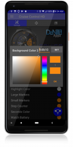 اسکرین شات 6 برنامه Cruise Control HD Watch Face