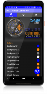 اسکرین شات 5 برنامه Cruise Control HD Watch Face