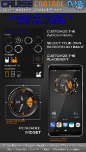 اسکرین شات 2 برنامه Cruise Control HD Watch Face