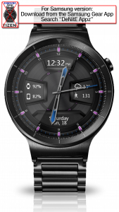 اسکرین شات 7 برنامه Daring Graphite HD Watch Face