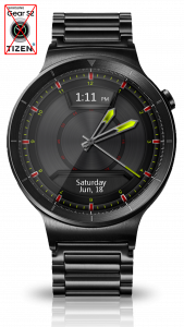 اسکرین شات 8 برنامه Daring Graphite HD Watch Face