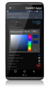 اسکرین شات برنامه Dashing Gears HD WatchFace Widget & Live Wallpaper 5