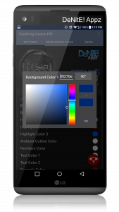 اسکرین شات 5 برنامه Dashing Gears HD WatchFace