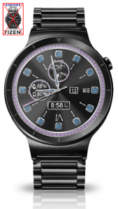 اسکرین شات برنامه Diamond Lux HD Watch Face Widget & Live Wallpaper 7