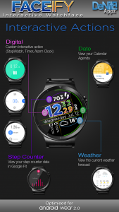 اسکرین شات 4 برنامه FACE-ify HD Watch Face
