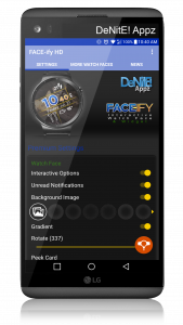 اسکرین شات 5 برنامه FACE-ify HD Watch Face
