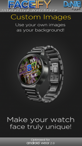اسکرین شات 2 برنامه FACE-ify HD Watch Face