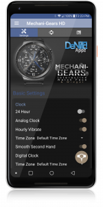 اسکرین شات 4 برنامه Mechani-Gears HD Watch Face