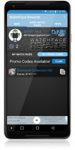 اسکرین شات برنامه WatchFace Rewards 6