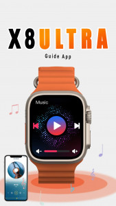 اسکرین شات برنامه X8 Ultra Smart Watch Guide 5