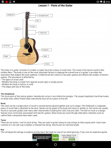 اسکرین شات برنامه Learn Guitar with Simulator 6
