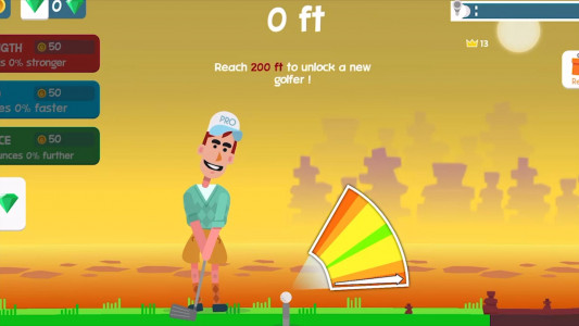 اسکرین شات بازی Golf Orbit: Oneshot Golf Games 1
