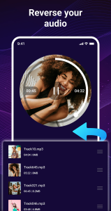 اسکرین شات برنامه Reverse Video And Audio 2