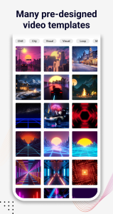 اسکرین شات 2 برنامه Music Wave Beat Video Maker