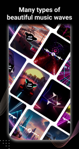 اسکرین شات 3 برنامه Music Wave Beat Video Maker