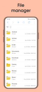 اسکرین شات برنامه SD Card & File Manager 2