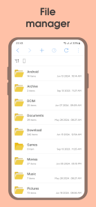 اسکرین شات 2 برنامه SD Card & File Manager