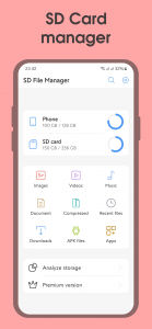 اسکرین شات برنامه SD Card & File Manager 1