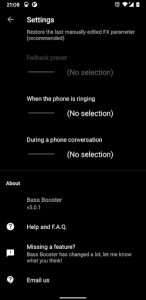 اسکرین شات برنامه Bass Booster - Music Equalizer 6