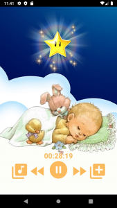 اسکرین شات 6 برنامه Sound to children sleep