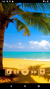 اسکرین شات 1 برنامه Nature sounds to sleep