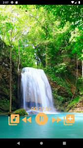 اسکرین شات 2 برنامه Nature sounds to sleep