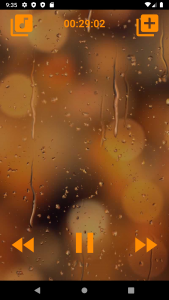 اسکرین شات 2 برنامه Piano songs with rain