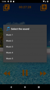 اسکرین شات 6 برنامه Piano with ocean waves