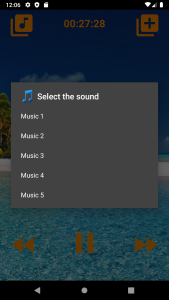 اسکرین شات 6 برنامه Piano with ocean waves