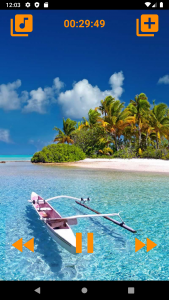 اسکرین شات 1 برنامه Piano with ocean waves